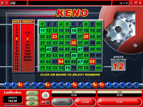  play big red keno online